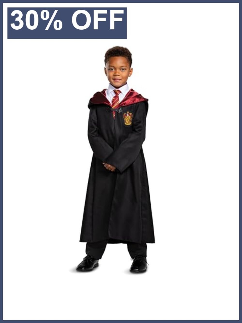Harry Potter Gryffindor Robe Kids Size 4-6 Costume Dress Up